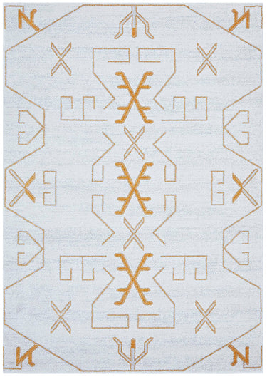 Cala Paradise Cream & Gold Modern Rug